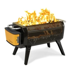 BioLite Firepit+ Wood & Charcoal Burning Fire Pit