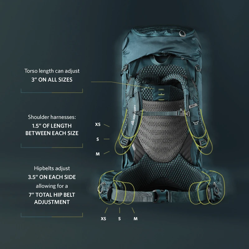 Gregory Deva 70L Backpack - Women's 3 Gregory Deva 70L Backpack - Women's - Image 3