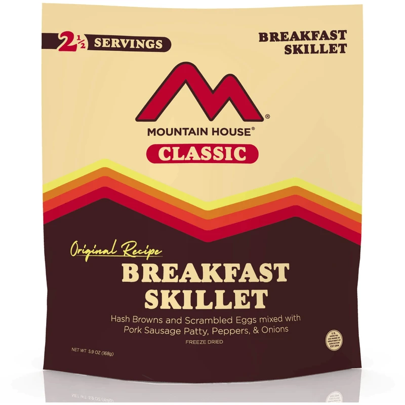 Mountain House Classic Breakfast Skillet Freeze Dried Meal 1 Mountain House Classic Breakfast Skillet Freeze Dried Meal
