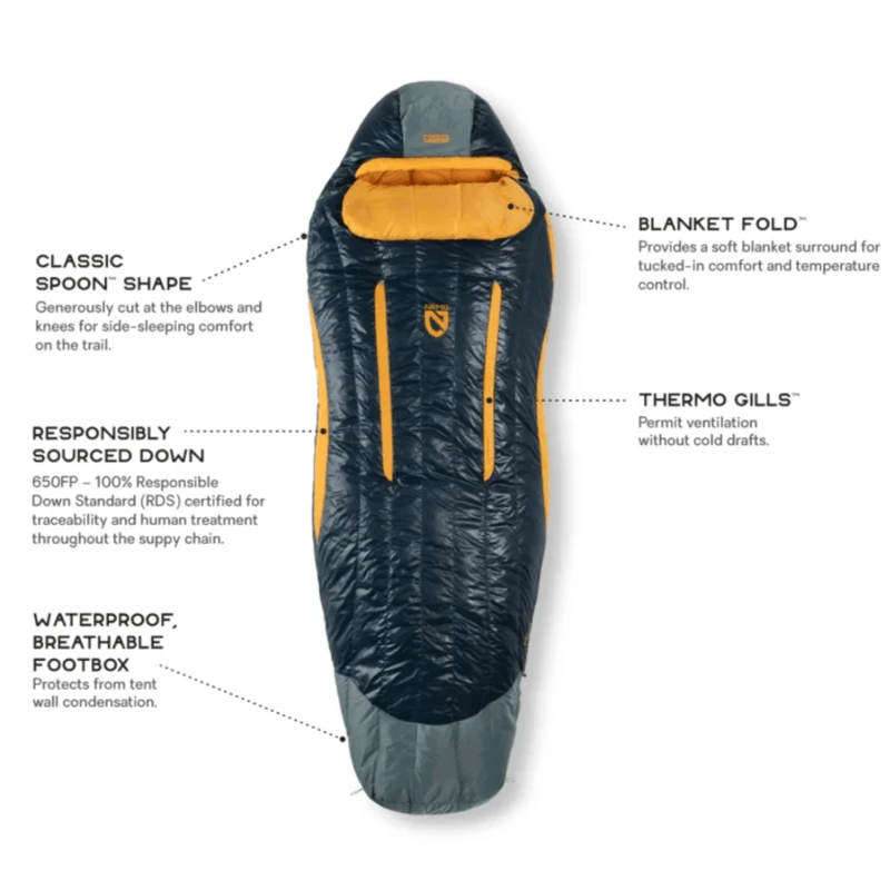NEMO EQUIPMENT NEMO Disco 15°F Sleeping Bag 9 NEMO EQUIPMENT NEMO Disco 15°F Sleeping Bag - Image 9