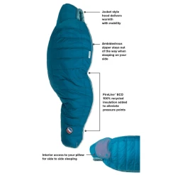 Big Agnes Sidewinder SL 20°F Sleeping Bag - Women's 6 Big Agnes Sidewinder SL 20°F Sleeping Bag - Women's -Outdoor-camping 1064030 800 auto