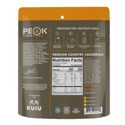 Peak Refuel Venison Country Casserole