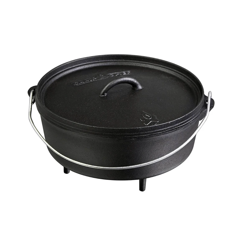 Camp Chef Classic Preseasoned Cast Iron Dutch Oven 1 Camp Chef Classic Preseasoned Cast Iron Dutch Oven