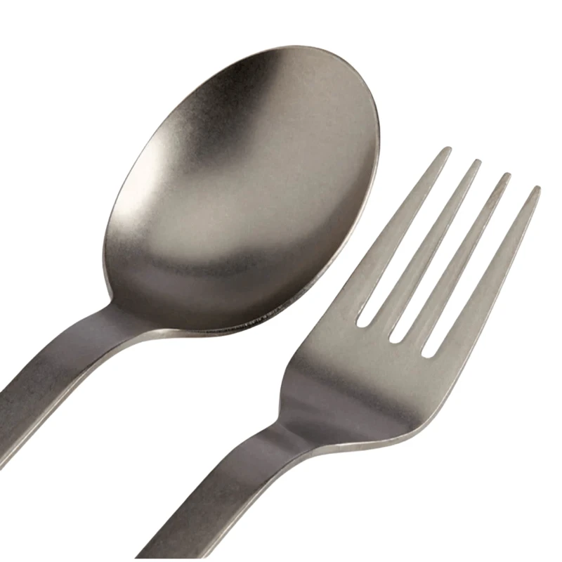 Snow Peak Titanium Fork & Spoon Set 5 Snow Peak Titanium Fork & Spoon Set - Image 5