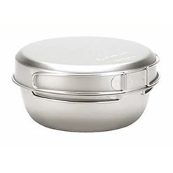 Snow Peak 3 Piece Titanium Cookset