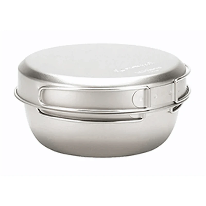 Snow Peak 3 Piece Titanium Cookset 1 Snow Peak 3 Piece Titanium Cookset