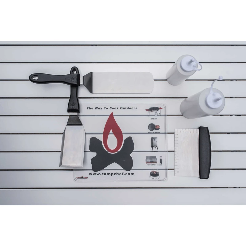 Camp Chef Professional Griddle Tool Set (6-Piece) 1 Camp Chef Professional Griddle Tool Set (6-Piece)