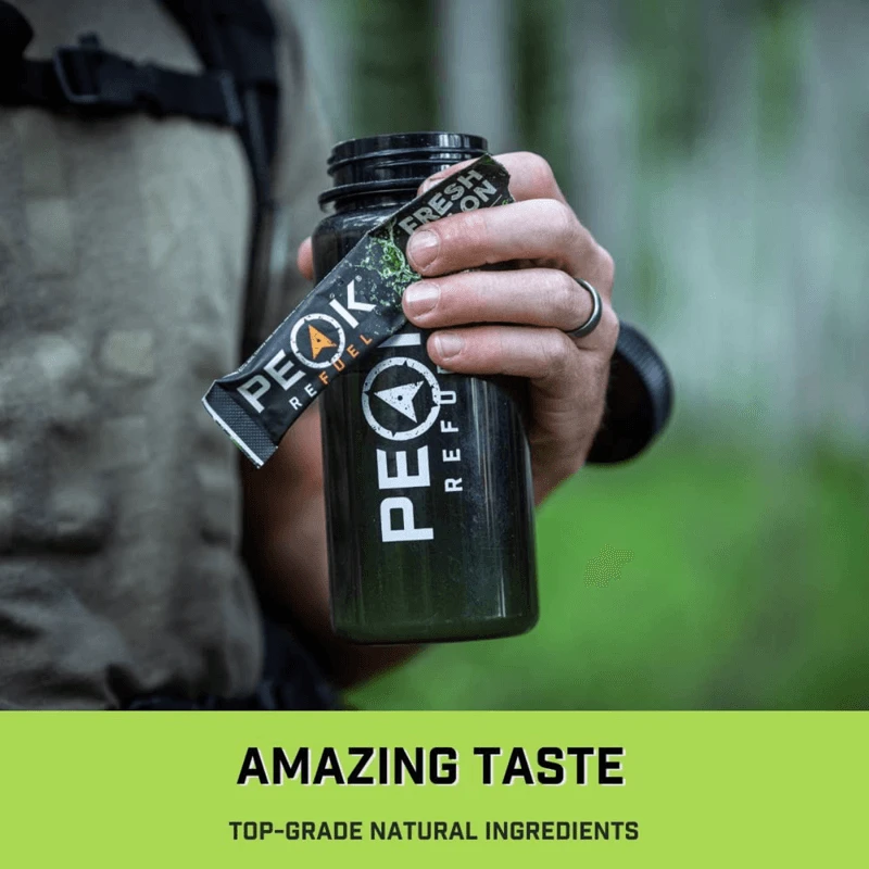 Peak Refuel Re-Energizing Drink Mix - Melon (10 Pack) 5 Peak Refuel Re-Energizing Drink Mix - Melon (10 Pack) - Image 5