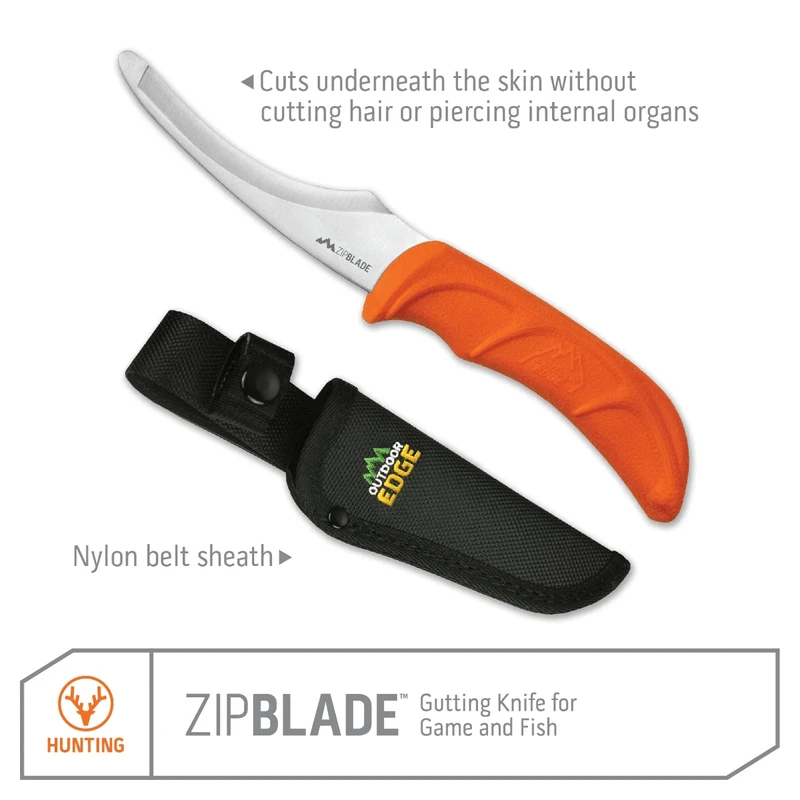 Outdoor Edge ZipBlade Gutting Knife 4 Outdoor Edge ZipBlade Gutting Knife - Image 4