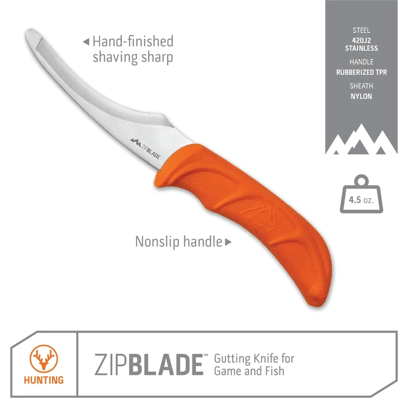 Outdoor Edge ZipBlade Gutting Knife 2 Outdoor Edge ZipBlade Gutting Knife - Image 2