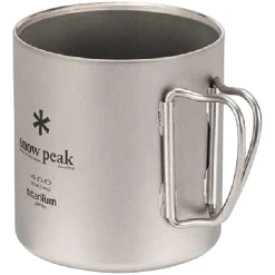 Snowpeak Titanium Double Mug 450ml -Outdoor-camping 1356574 800 auto
