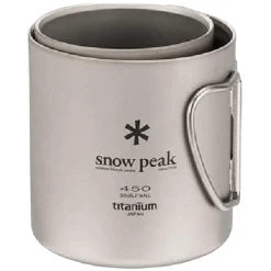 Snowpeak Titanium Double Mug 450ml -Outdoor-camping 1356577 800 auto