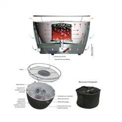 LotusGrill XL Portable Barbecue Grill -Outdoor-camping 1418174 800 auto
