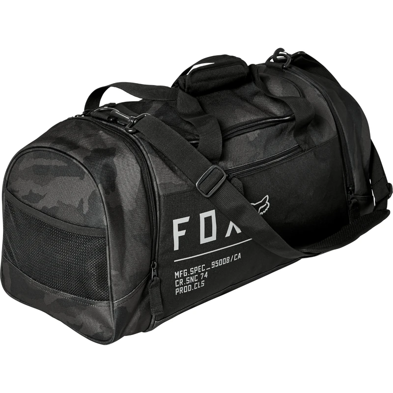 Fox 180 Black Camo Duffle Gear Bag 2 Fox 180 Black Camo Duffle Gear Bag - Image 2