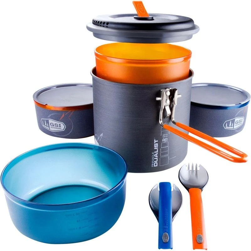 GSI Outdoors Pinnacle Dualist II Cookset 1 GSI Outdoors Pinnacle Dualist II Cookset