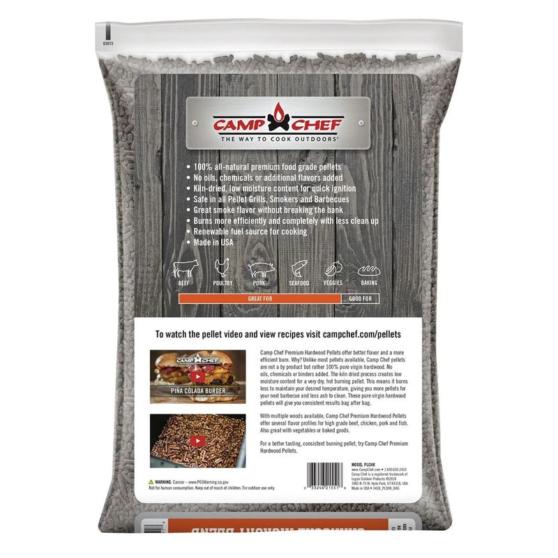 Camp Chef Charwood Charcoal Hickory Blend Pellets 1 Camp Chef Charwood Charcoal Hickory Blend Pellets