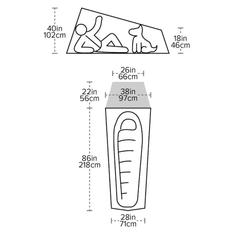 Big Agnes Fly Creek HV UL Solution Dye Tent 1 Big Agnes Fly Creek HV UL Solution Dye Tent