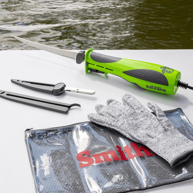 Smith's Mr. Crappie Slab-O-Matic Electric Fillet Knife 1 Smith's Mr. Crappie Slab-O-Matic Electric Fillet Knife